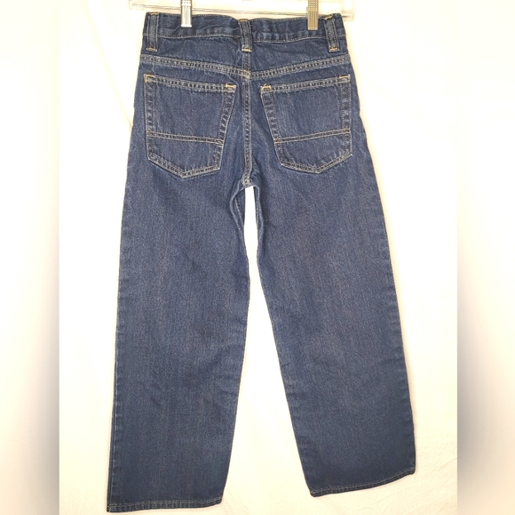 Old Navy Boys Jeans Loose Ample Fit Size 10 Adj Waist Great Condition 👍 - Picture 4 of 4